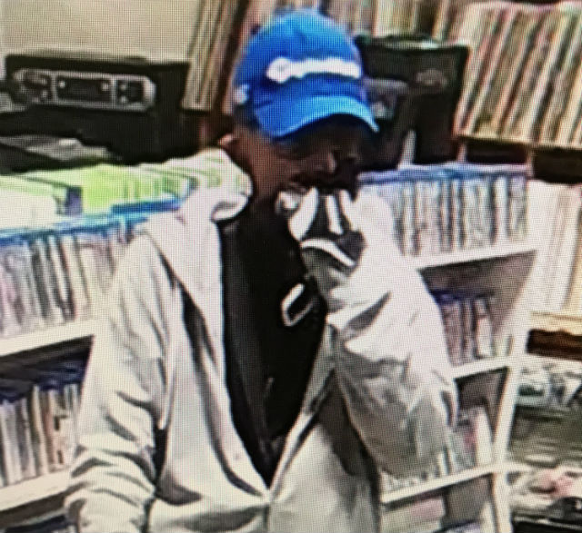 Police said the suspect male is described as caucasian, 6'0